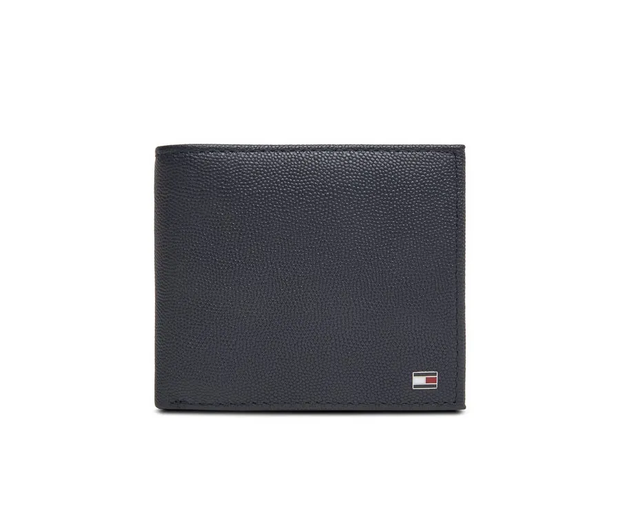 obrazek 1 Tommy Hilfiger Duży Portfel Męski Th Flag Cc Flap And Coin AM0AM13520 Granatowy