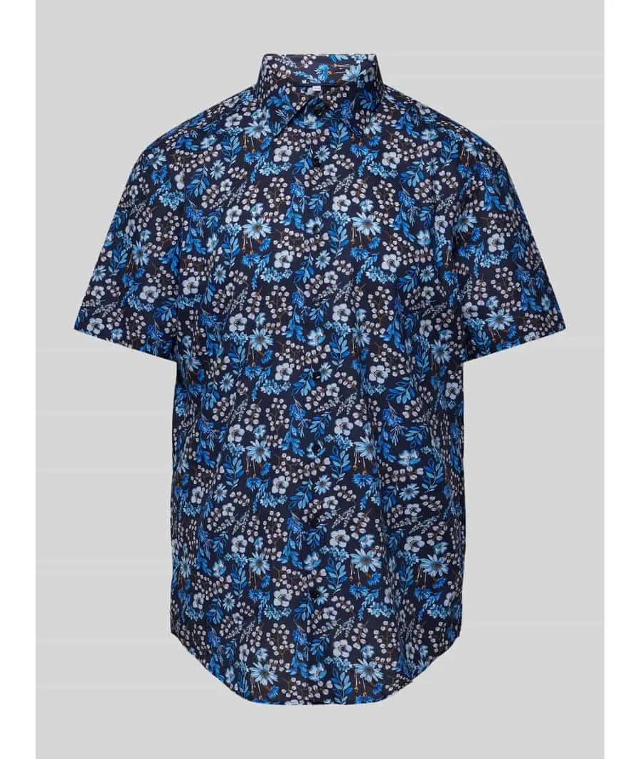 obrazek 1 Koszula casualowa o kroju regular fit z nadrukiem na całej powierzchni