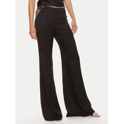 Zdjęcie ROTATE Spodnie materiałowe Malou 112538100 Czarny Slim Fit