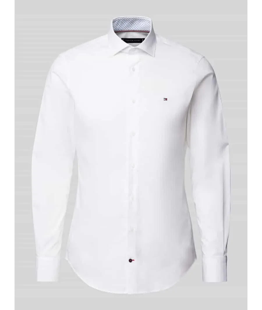 obrazek 1 Koszula biznesowa o kroju slim fit z listwą guzikową