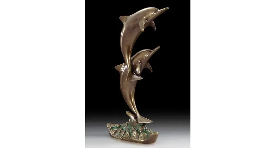 obrazek 1 Ozdobna figura Delfiny