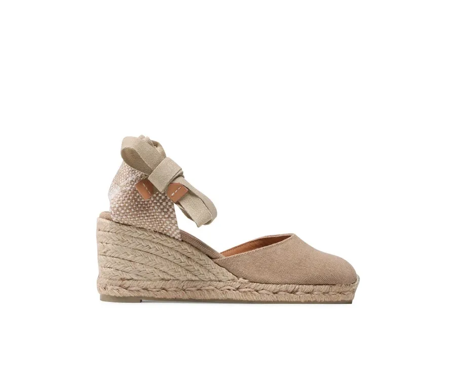 obrazek 1 Castañer Espadryle Carina/6/002 021644-2017 Beżowy