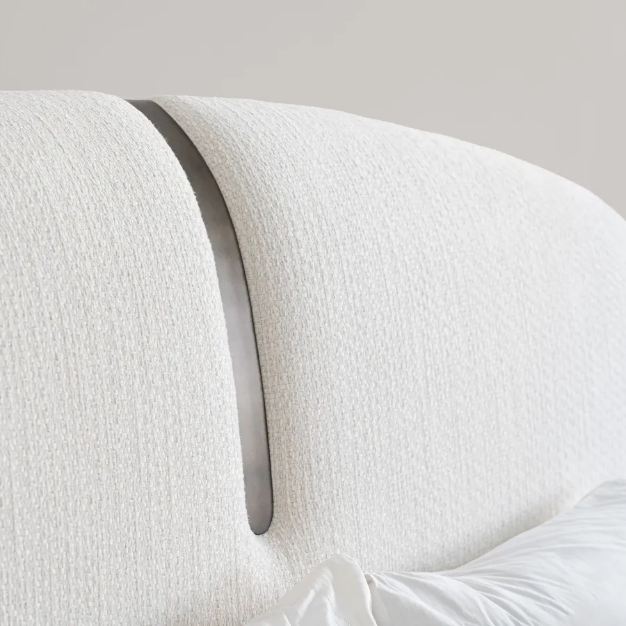 obrazek 7 Eleganckie włoskie łóżko w stylu modernistycznym - do sypialni