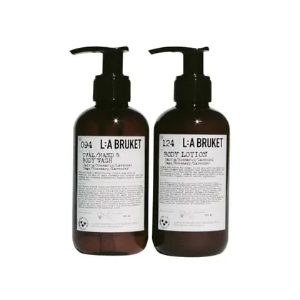 Zdjęcie L:A Bruket Duo Kit Liquid Soap/Body Lotion Sage/Rosemary/Lavender Zestaw do pielęgnacji ciała 1 szt.