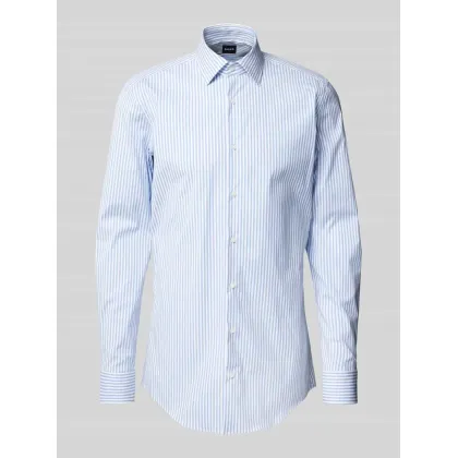 Zdjęcie Koszula biznesowa o kroju slim fit z kołnierzykiem typu kent model ‘Hank’