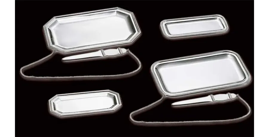 obrazek 2 Nożyk do korespondencji z tacką ze srebra S.Marco