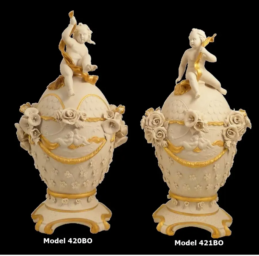 obrazek 1 Piękne cherubinki z porcelany