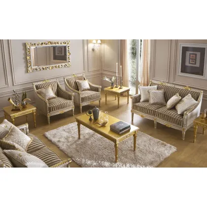 Zdjęcie Luksusowy włoski stolik kawowy w stylu antycznym - Morello Gianpaolo