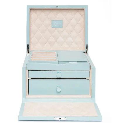 Picture Turquoise jewelry case