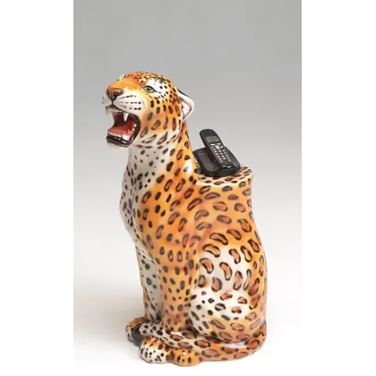 Picture Elegant leopard phone holder - Il Gattopardo