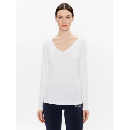 Zdjęcie EA7 Emporio Armani Bluzka 8NTT52 TJFKZ 0101 Biały Regular Fit