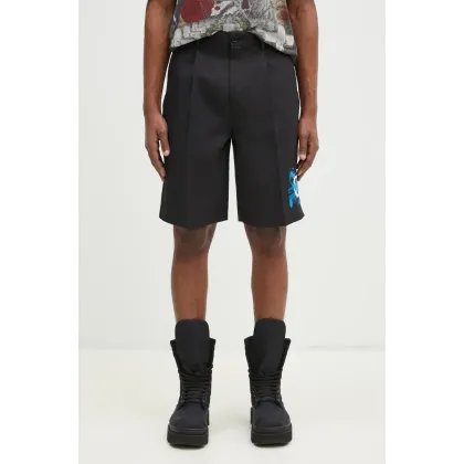 Zdjęcie Undercover szorty Pants męskie kolor czarny UP1E4508