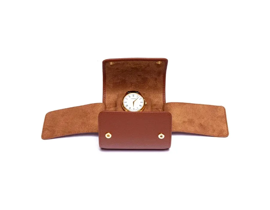 obrazek 3 Eleganckie skórzane etui na zegarek