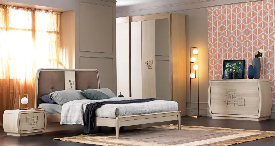 obrazek 1 Włoska ekskluzywna 3-szufladowa komoda do salonu lub sypialni - Cantiero