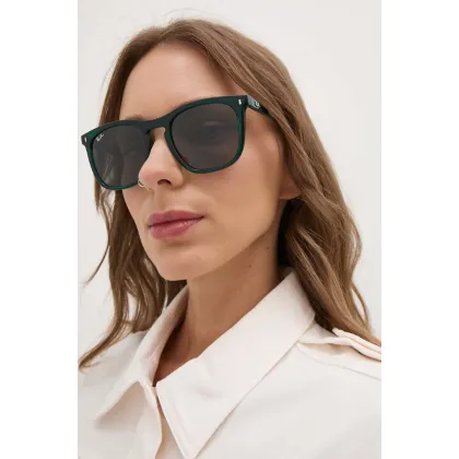 Zdjęcie Ray-Ban okulary przeciwsłoneczne kolor zielony 0RB2210