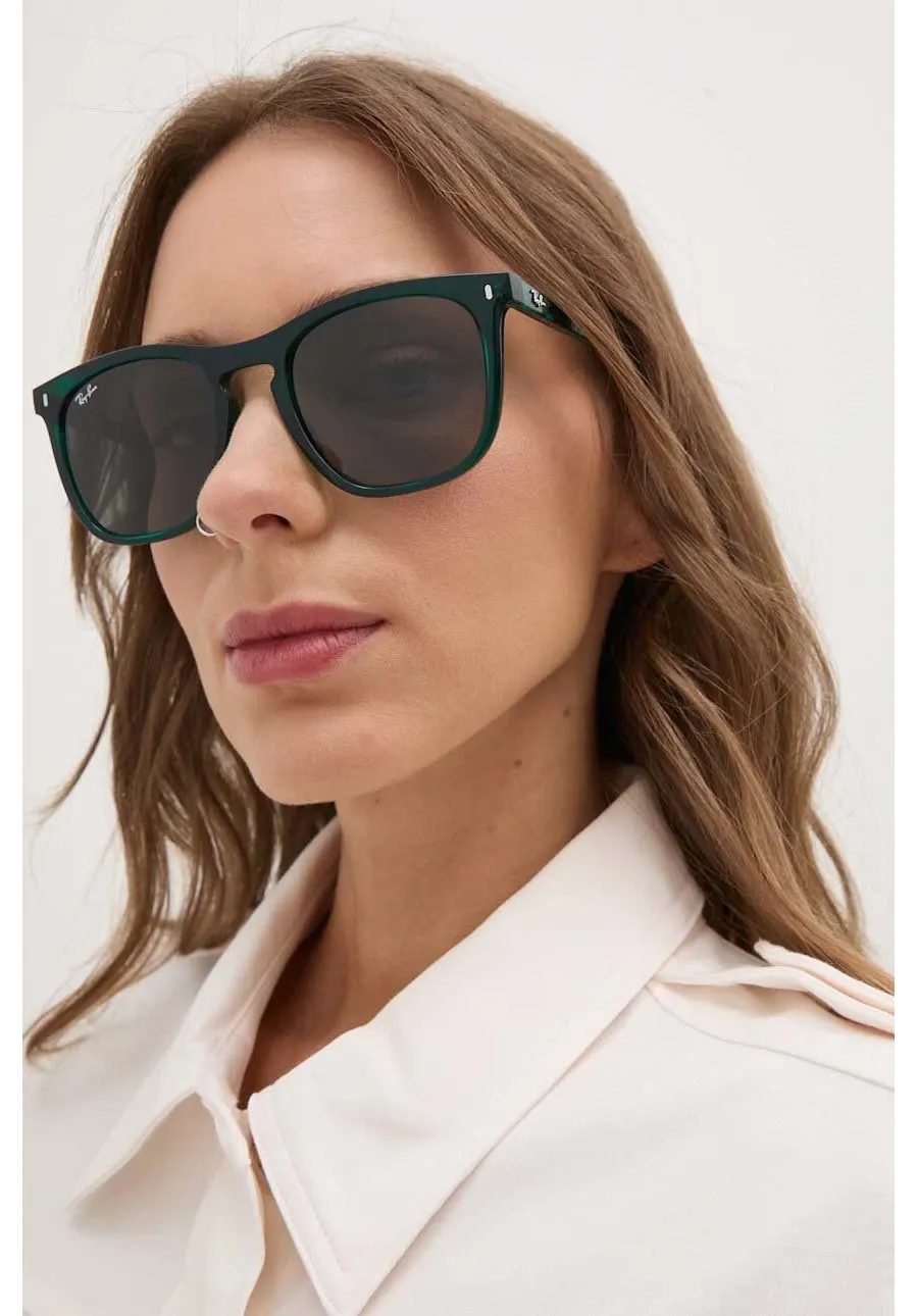 obrazek 1 Ray-Ban okulary przeciwsłoneczne kolor zielony 0RB2210
