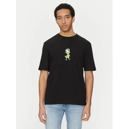 Zdjęcie HUGO T-Shirt Nutongo 50533391 Czarny Regular Fit