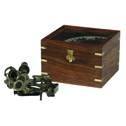 Zdjęcie Sekstant w eleganckim pudełku - Authentic Models