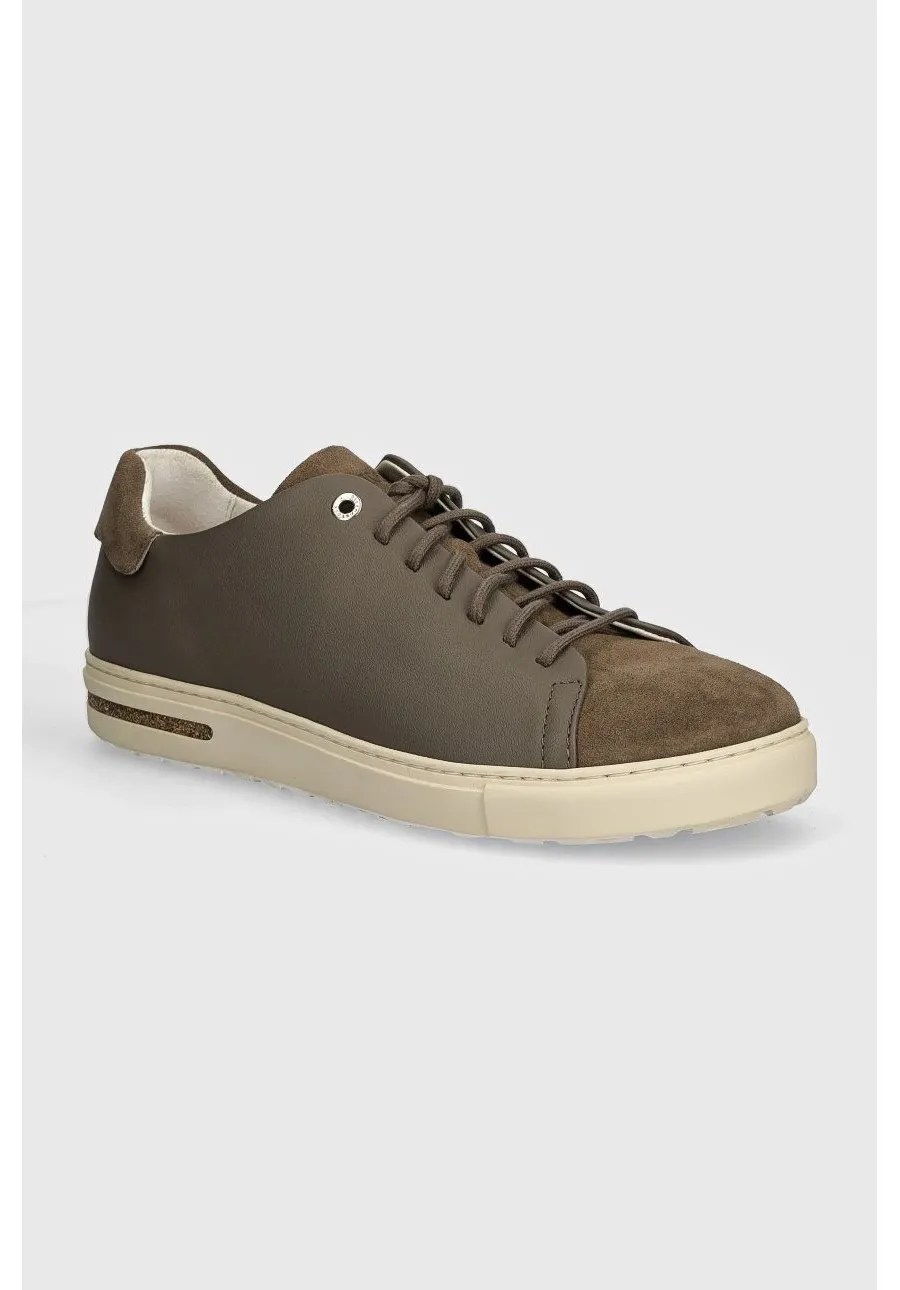 obrazek 1 Birkenstock sneakersy skórzane Bend Low kolor szary 1028146