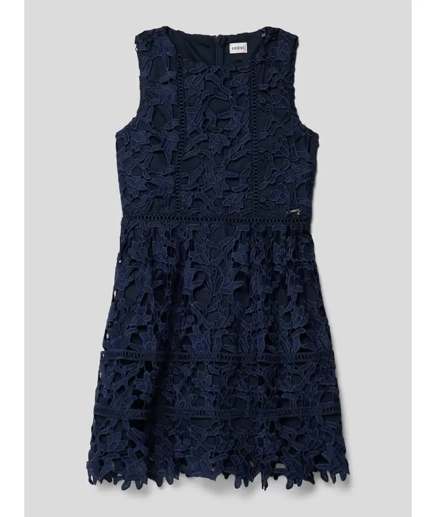 obrazek 1 Sukienka w jednolitym kolorze o kroju bez rękawów