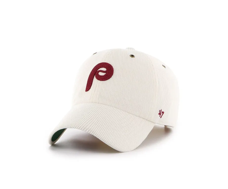 obrazek 1 47 Brand Czapka z daszkiem MLB Philadelphia Phillies B-TCDCU19IWS Écru