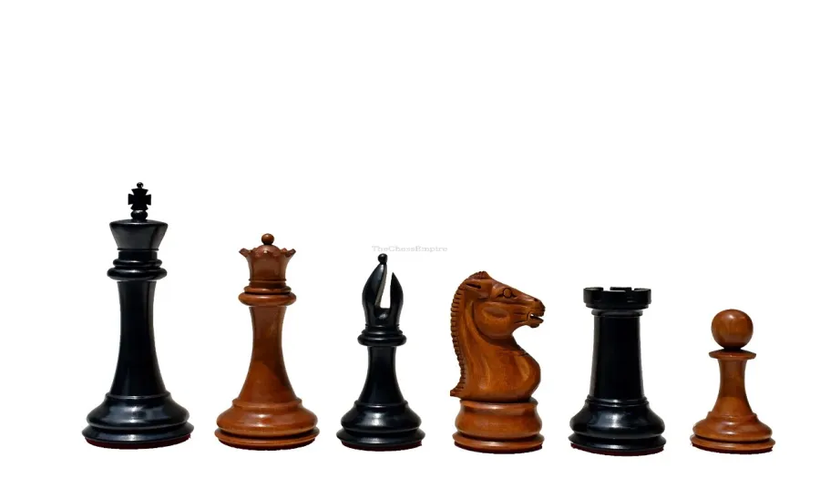 obrazek 4 Niezwykły reprodukcyjny zestaw szachowy Jaques Morphy Style 1849 - The Chess Empire