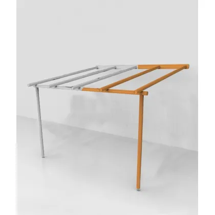 Picture Pergola extension 185×350 cm for a unique garden