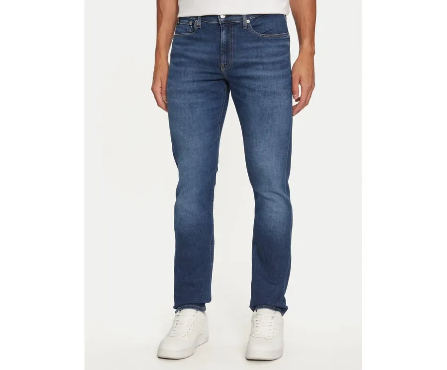 obrazek 1 Calvin Klein Jeans Jeansy J30J323686 Niebieski Slim Fit