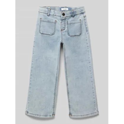 Zdjęcie Jeansy z nakładanymi, wpuszczanymi kieszeniami model ‘ROSE’