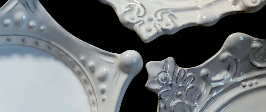 obrazek 6 Dekoracyjna ceramiczna patera w kształcie korony - Virginia Casa