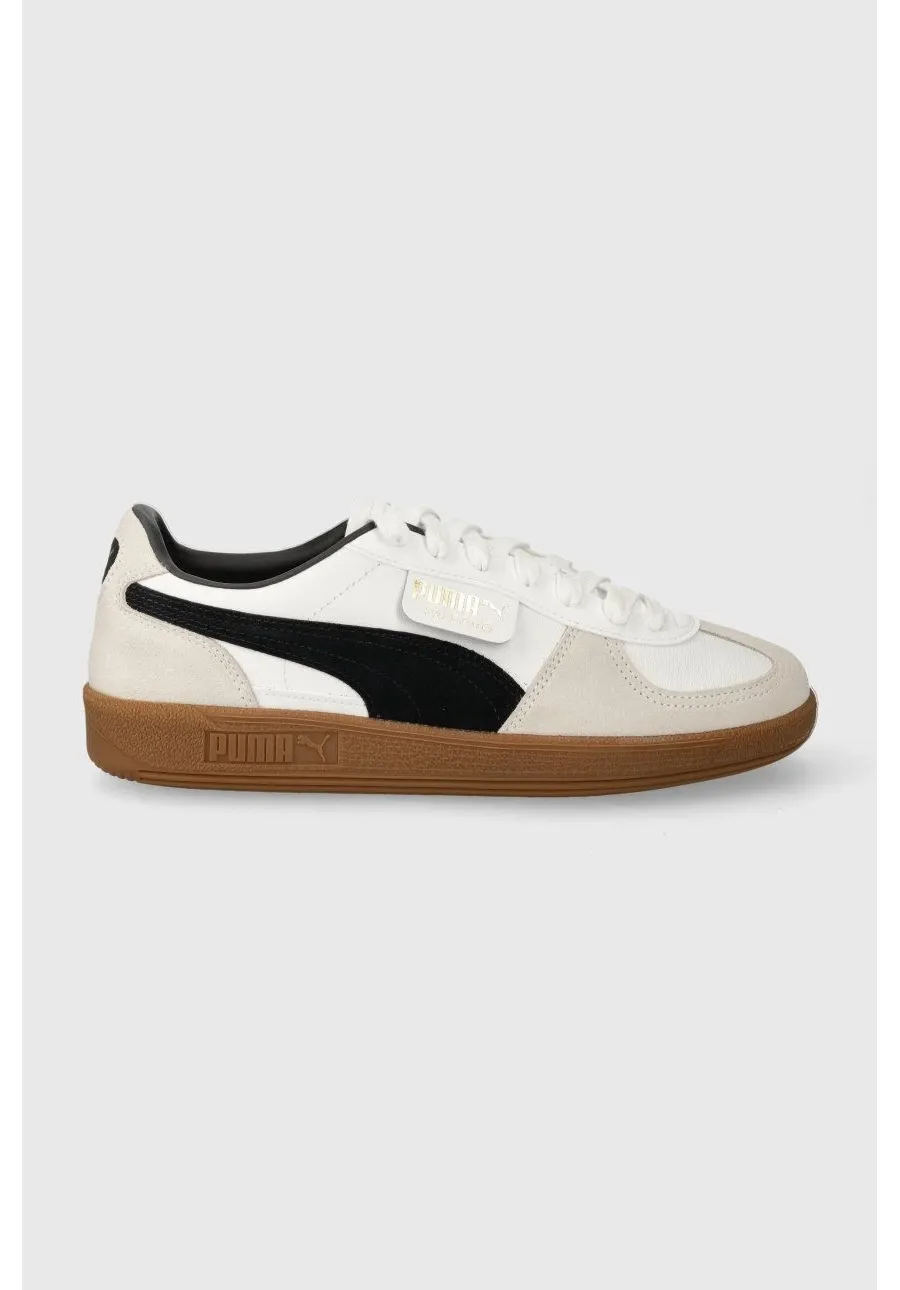 obrazek 1 Puma sneakersy skórzane Palermo kolor biały 396464