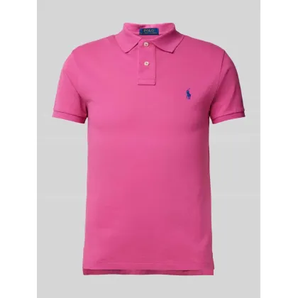 Zdjęcie Polo Ralph Lauren Polo 710536856447 Różowy Slim Fit