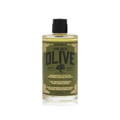 Zdjęcie KORRES Pure Greek Olive Nourishing 3In1 Oil Olejek do ciała 100 ml