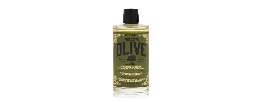 obrazek 1 KORRES Pure Greek Olive Nourishing 3In1 Oil Olejek do ciała 100 ml