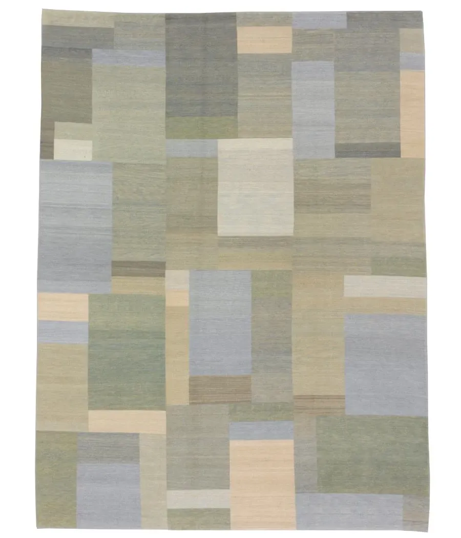 picture 1 Classic woollen carpet with rectangular fields