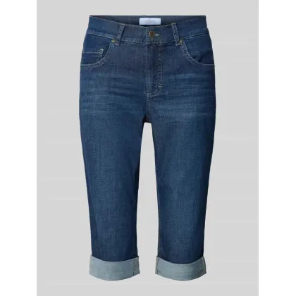 Zdjęcie Spodnie capri o kroju slim fit z 5 kieszeniami