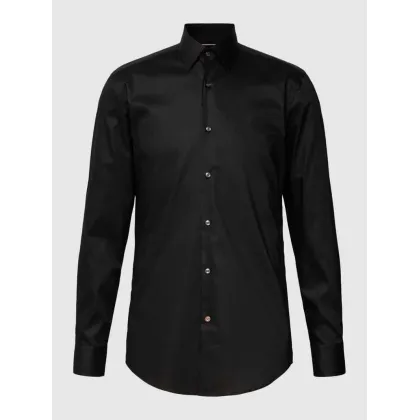 Zdjęcie Koszula biznesowa o kroju slim fit z kołnierzykiem typu kent model ‘Hank Kent’