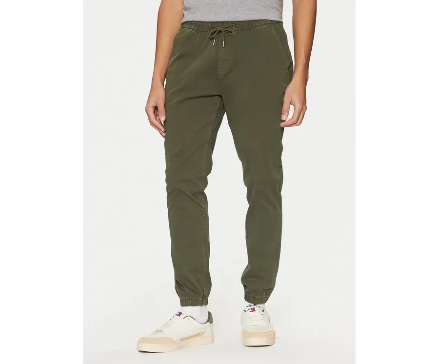 obrazek 1 Tommy Jeans Joggery Austin DM0DM20283 Zielony Slim Fit