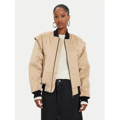 Zdjęcie KARL LAGERFELD Kurtka bomber 245W1506 Beżowy Regular Fit