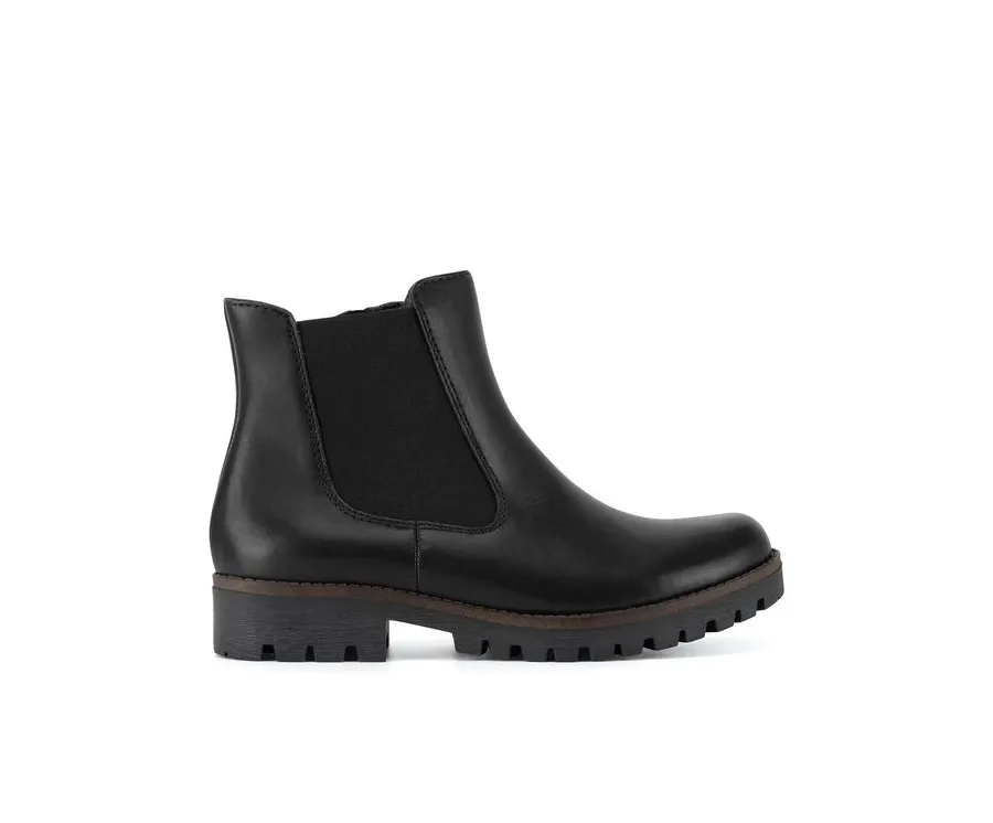 obrazek 1 Rieker Botki 78570-00 Czarny