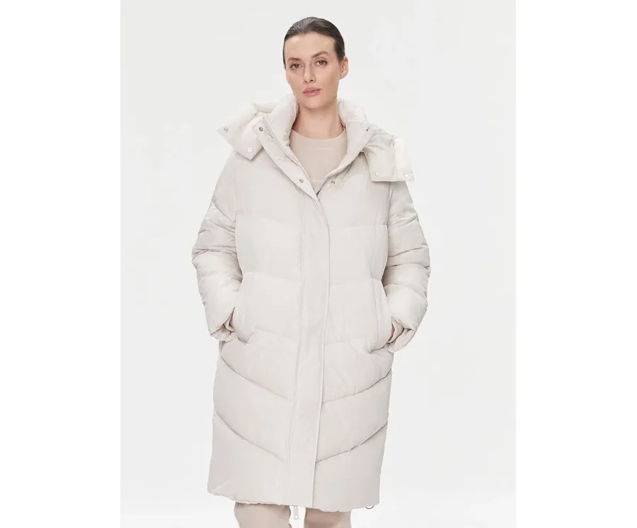 obrazek 1 Calvin Klein Kurtka zimowa Modern K20K205948 Écru Relaxed Fit