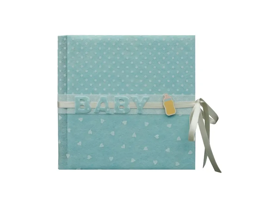 picture 1 A minimalist album for a child's baptism