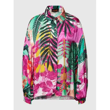 Zdjęcie Bluzka z wiskozy ze wzorem na całej powierzchni