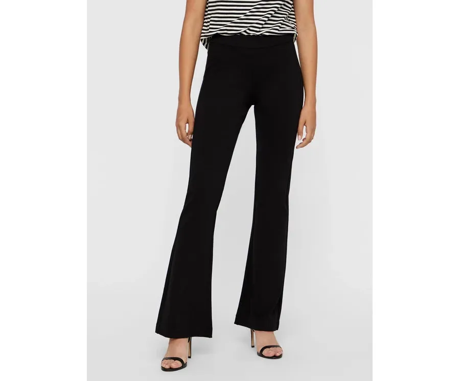 obrazek 1 Vero Moda Spodnie materiałowe Kamma 10209858 Czarny Flared Fit