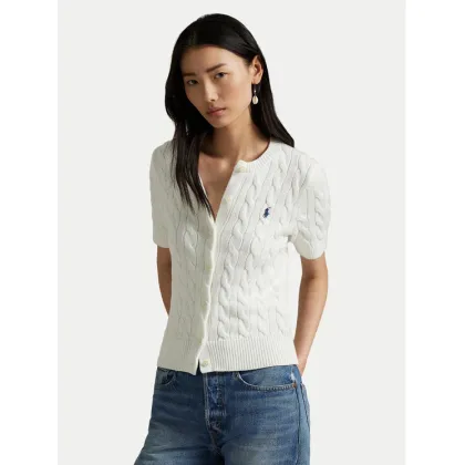 Zdjęcie Polo Ralph Lauren Kardigan 211966720001 Biały Slim Fit