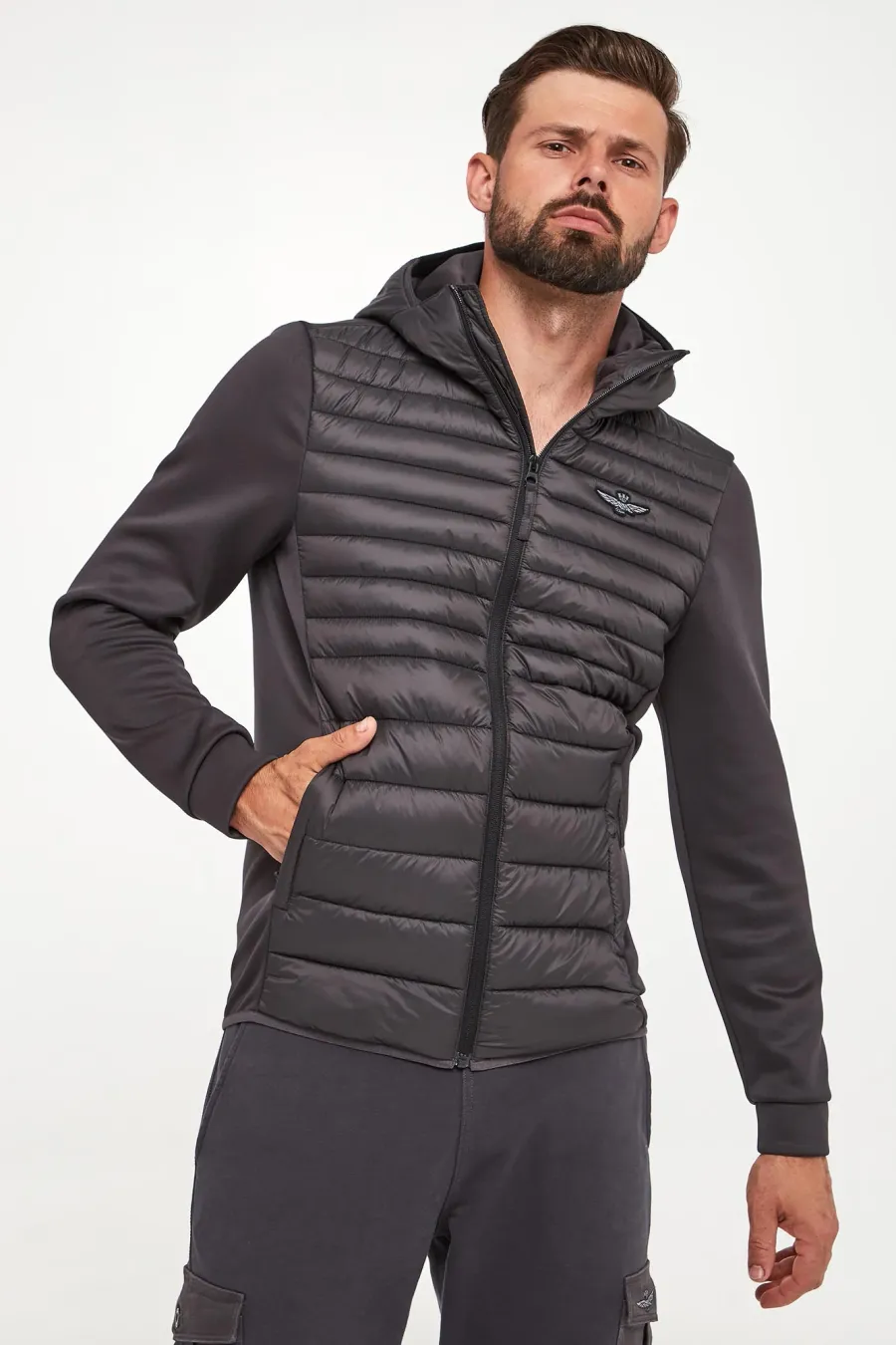 obrazek 1 Kurtka męska pikowana AERONAUTICA MILITARE Aeronautica Militare