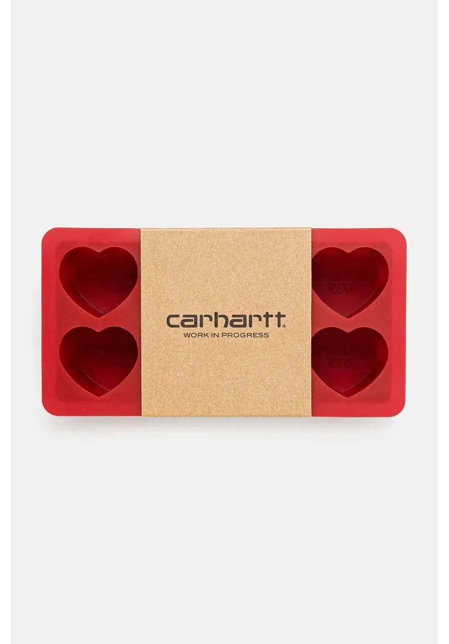 obrazek 1 Carhartt WIP foremka do lodu Heart Ice Cube Tray kolor czerwony I034883