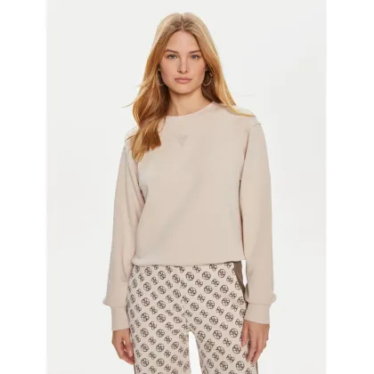 Zdjęcie Guess Bluza W4YQ17 KC8I0 Beżowy Regular Fit
