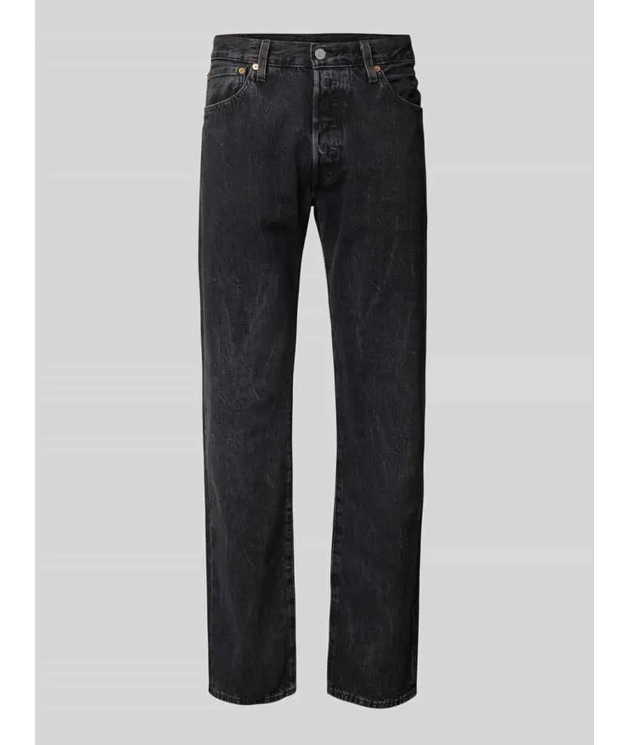 obrazek 1 Levi's® Jeansy 501® 00501-3371 Czarny Straight Fit