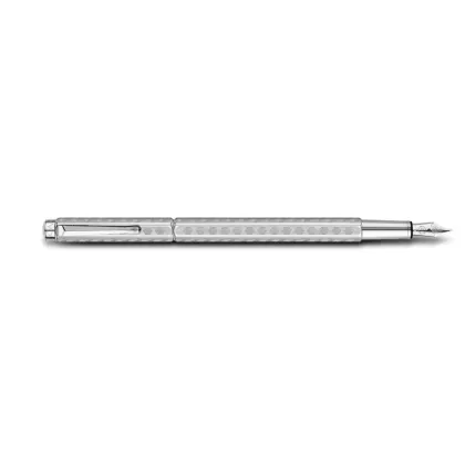 Picture Ecridor Heritage fountain pen with palladium finish
